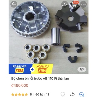 Bộ chén bi nồi trước ab 110 fi thái lan