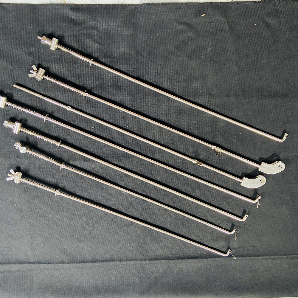 Đũa thắng đùm sau xe máy chất liệu INOX 304 sáng bóng gắn các dòng xe DREAM, WAVE, EXCITER