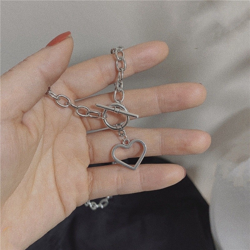 Vòng Cổ Choker Kim Loại Phong Cách Hàn Quốc Thời Trang Cho Nữ