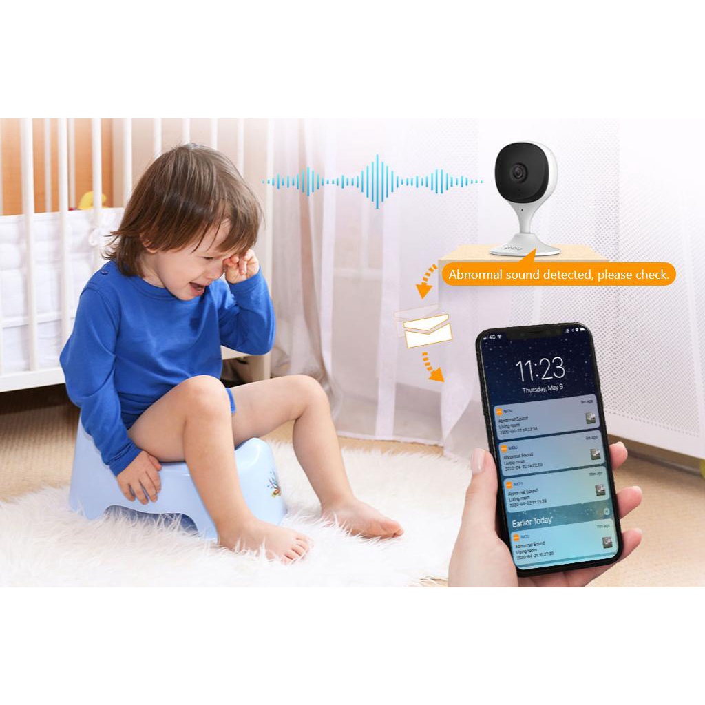 Camera wifi imou, camera imou ranger  nghe âm thanh, nói chuyện 2 chiều A22EP, C22SP. Bảo hành chính hãng 24 tháng