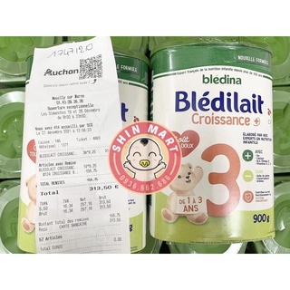 Sữa bột bledina nội địa Pháp số 3 mẫu mới 2024