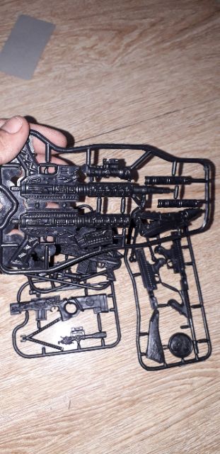 Set 5 cái lắp ráp mô hình súnggame pubg bằng nhựa