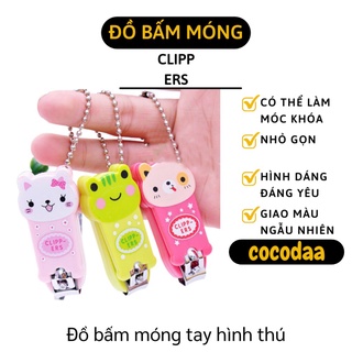 Bấm móng tay - Dụng cụ bấm móng tay, móng chân hình thú dễ thương - Giao màu ngẫu nhiên 2659 [FREESHIP]