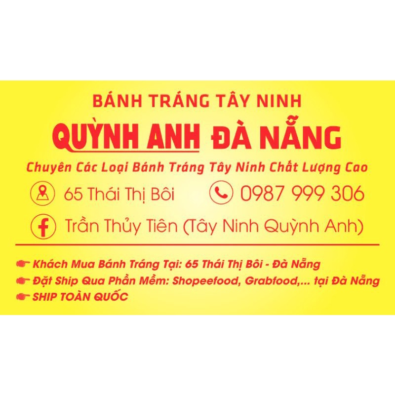 Bánh tráng ⭐ TRỘN TÂY NINH ⭐ HSD 30 NGÀY