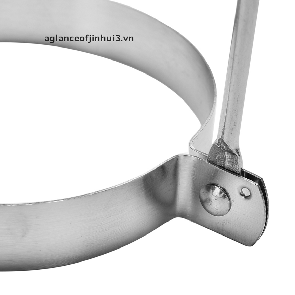 * * Afhvn * * Khuôn Chiên Trứng / Làm Bánh Pancake Bằng Thép Không Gỉ