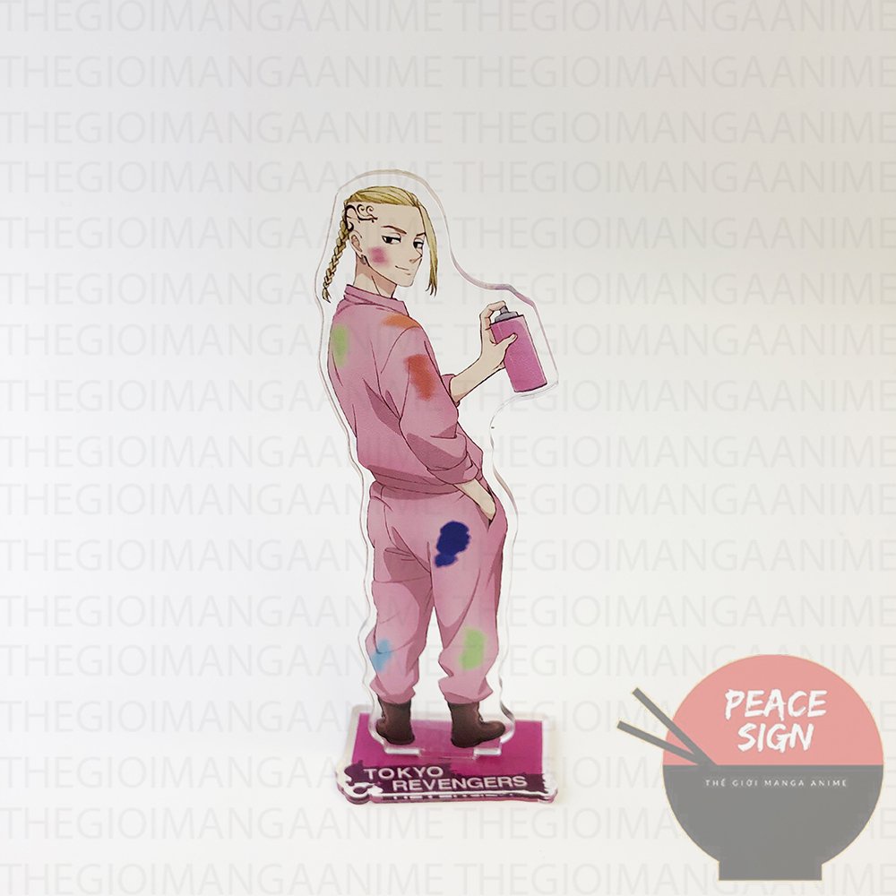 Mô hình standee TOKYO REVENGERS  ver SƠN TƯỜNG anime tượng mica chibi trưng bày