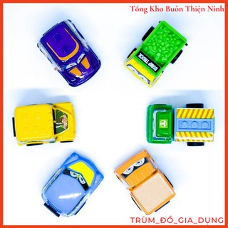 Bộ 6 Xe Ô Tô Chạy Dây Cót Cho Bé