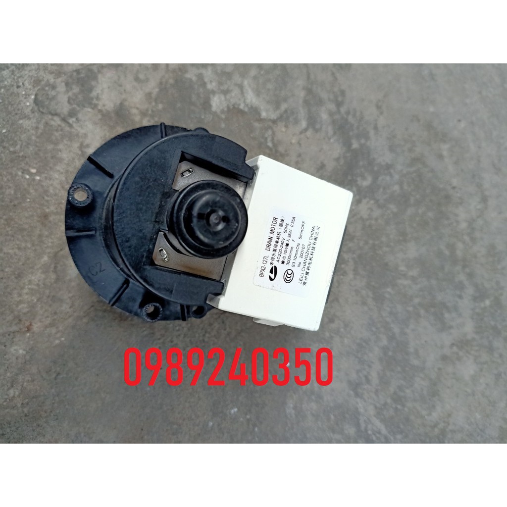 Bơm xả máy giặt LG cửa ngang zắc cắm trước chính hãng