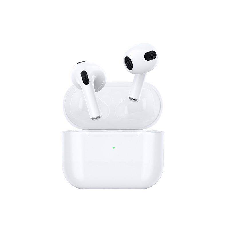 Tai Wiwu Airbubs 3 SE âm thanh nổi, hỗ trợ sạc không dây được tặng kèm vỏ silicon - Hàng chính hãng
