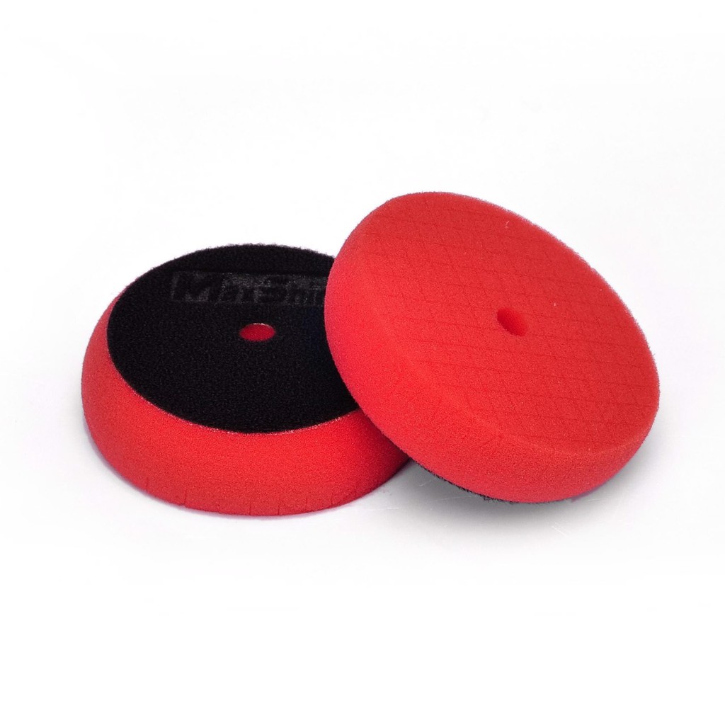 Phớt Đánh Bóng Sơn Xe Bước 3 Maxshine Finishing - Cross Cut Foam Pads màu đỏ 3in 7,5cm (2003090R) chamsocxestore