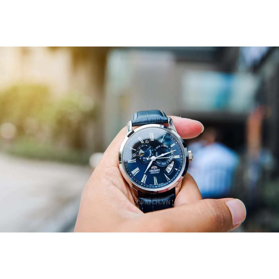Đồng hồ nam Orient Sun & Moon blue gen 2 - Luôn là mẫu đồng hồ hot nhất trong tầm giá dưới 10tr