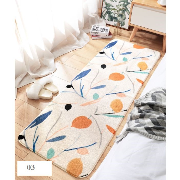 [Size lớn] Thảm trải sàn lối đi hình thú cute ngộ nghĩnh kích thước 60x160cm và 40x120 cm