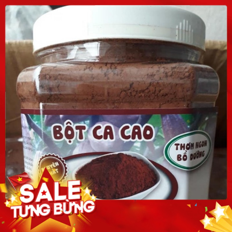 Bột ca cao loại thơm ngon nhất - nguyên chất 1kg [Pha uống trực tiếp, làm bánh]