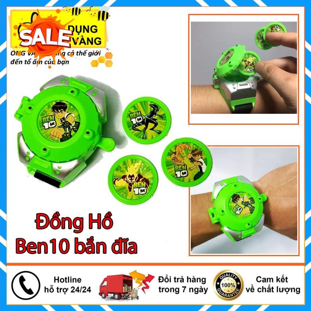 Đồ Chơi Đồng Hồ Ben 10 Cho Bé, Chiếu Sáng 24 Nhân Vật, Chất Liệu Nhựa ABS An Toàn Tuyệt Đối Cho Bé Sử Dụng