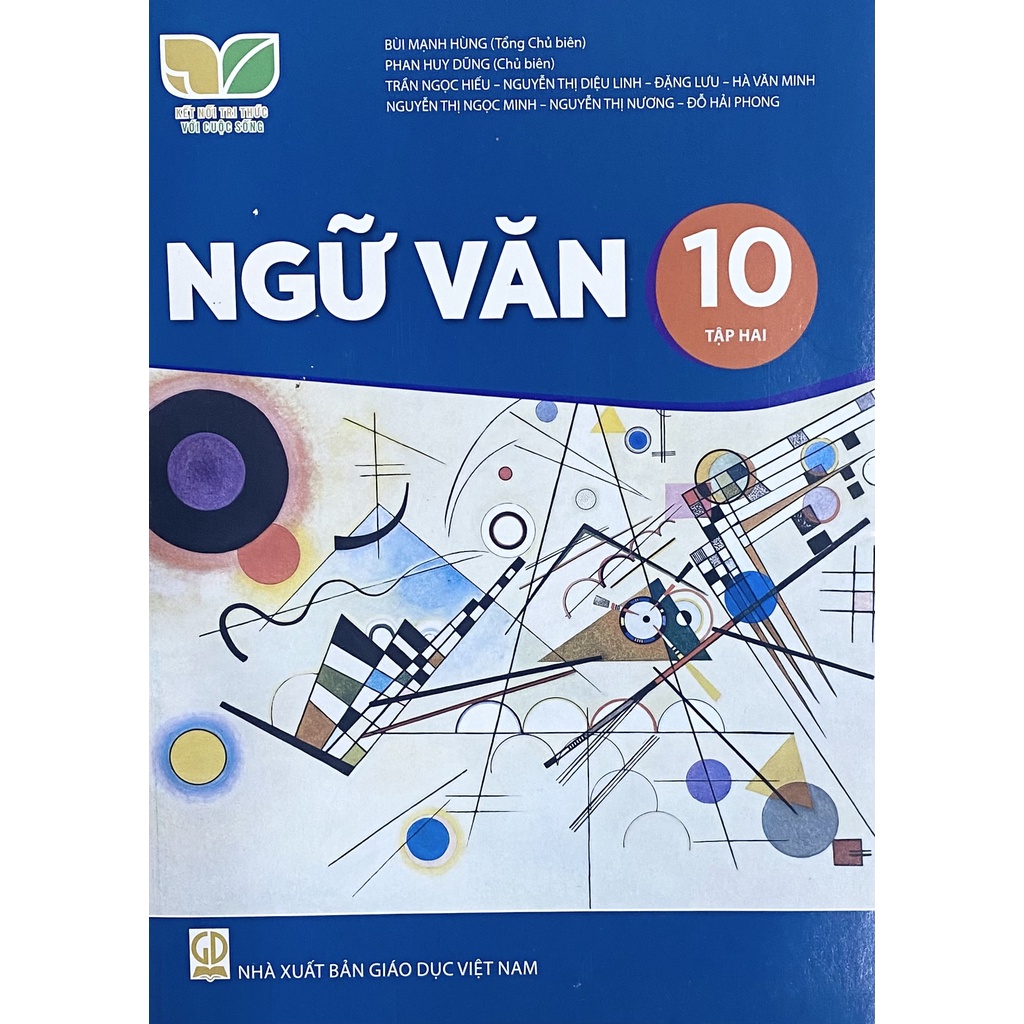 Sách giáo khoa Ngữ Văn 10 tập 2 - Kết Nối Tri Thức - Bán kèm bao sách