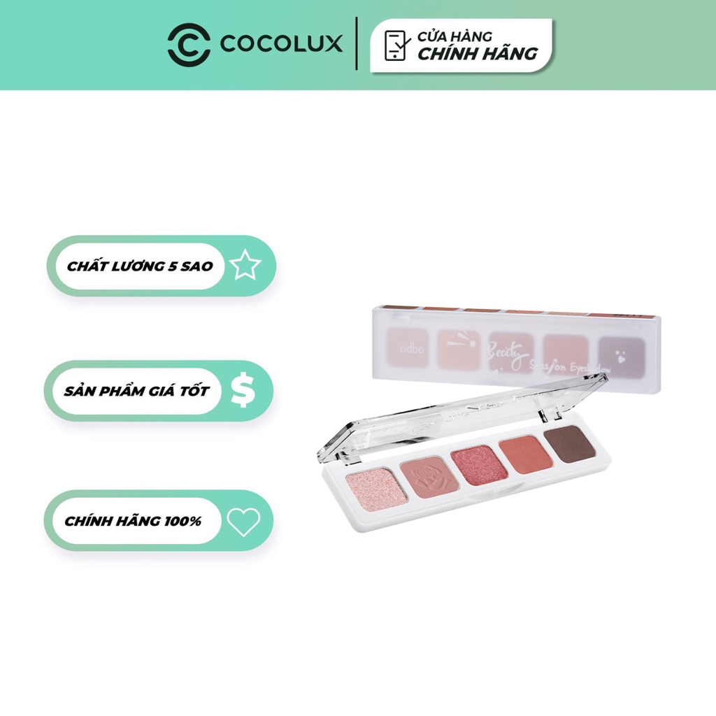 Phấn Mắt ODBO Evening 5 Ô - OD216 Cocoshop
