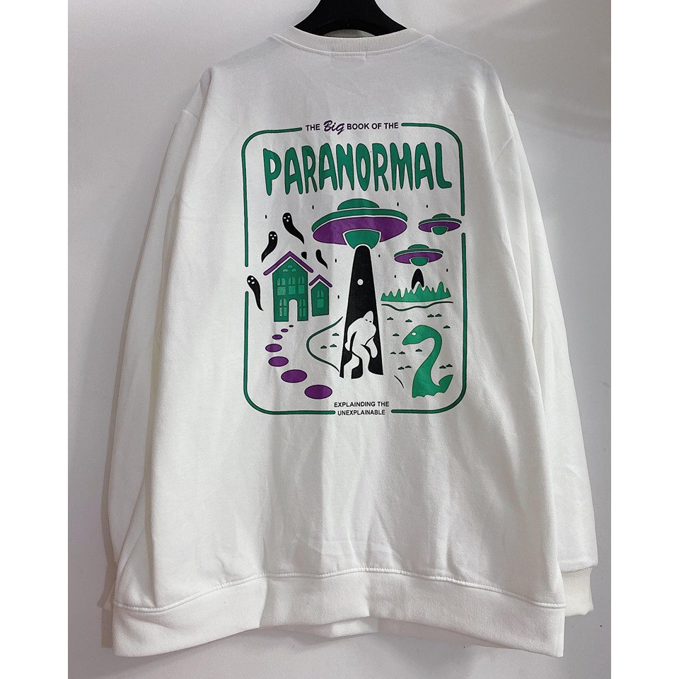 Áo Sweater Đĩa Bay unisex