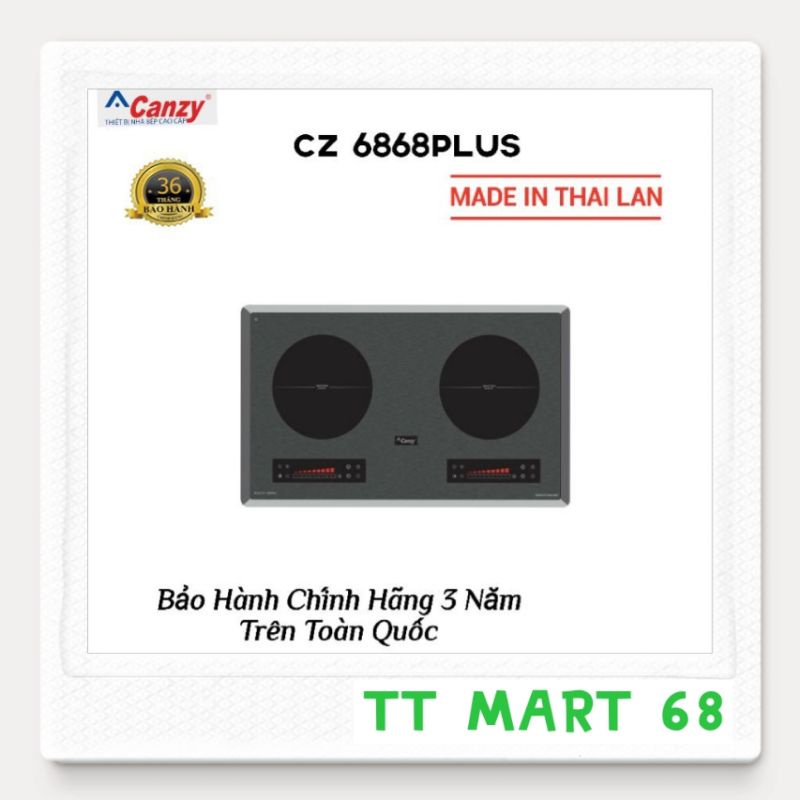 Bếp Từ Đôi Inverter Nhập Khẩu Thái Lan CANZY CZ6868Plus