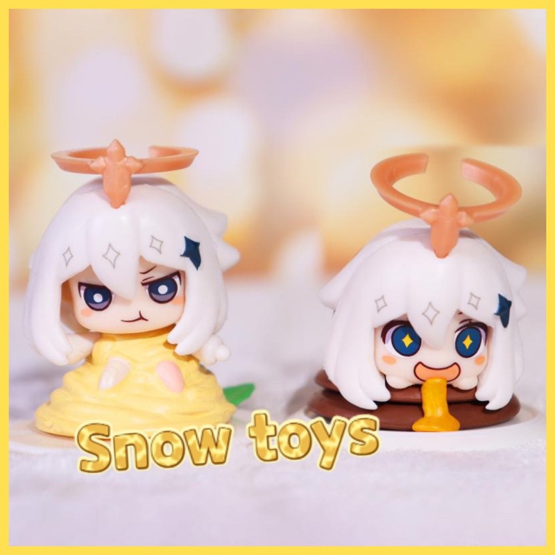 Mô hình genshin impact chibi - mô hình Paimon 6cm bằng PVC cao cấp, có box