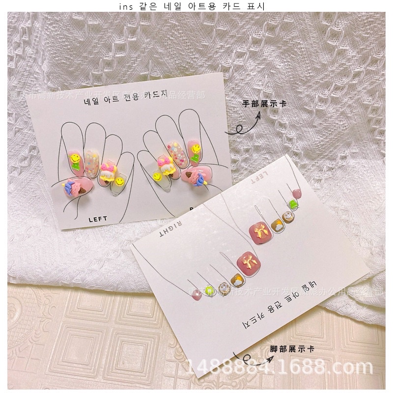 Giấy dán móng úp làm sẵn