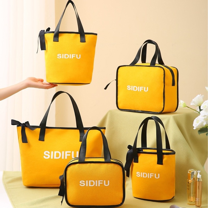 Túi Đựng Hộp Cơm Trưa Xách Tay Cỡ Nhỏ Tiện Dụng Mang Đi Du Lịch