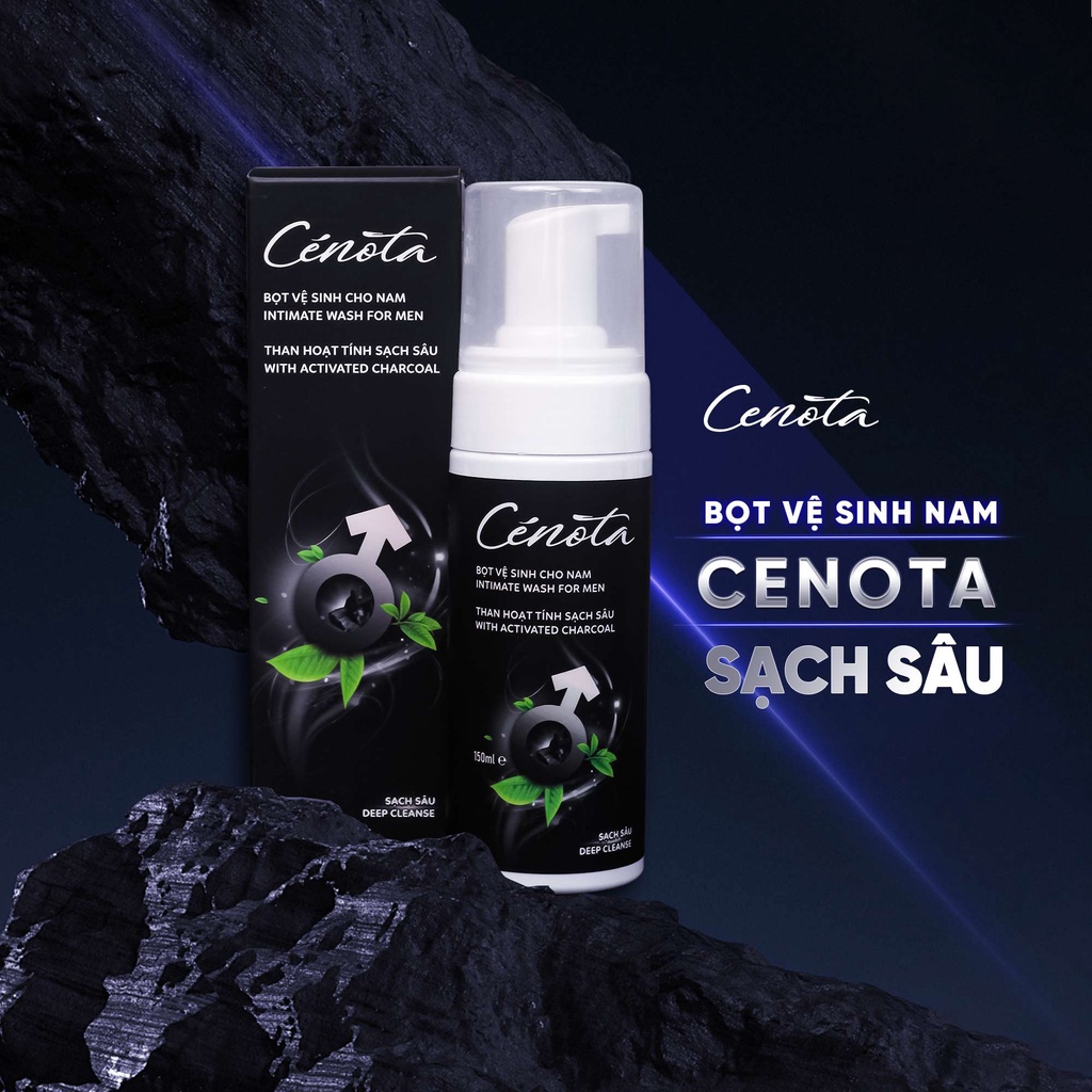 Dung Dịch Vệ Sinh Nam Dạng Bọt Cenota Sạch Sâu Deep Cleanse 150ml