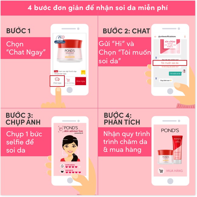 [Mã chiết khấu giảm giá sỉ mỹ phẩm chính hãng] Kem chống lão hóa cao cấp Pond's Age Miracle ban ngày 50g