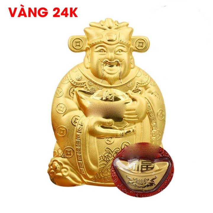 Bao lì xì thần tài, lì xì may mắn mạ vàng Hồng Kông Tết 2022