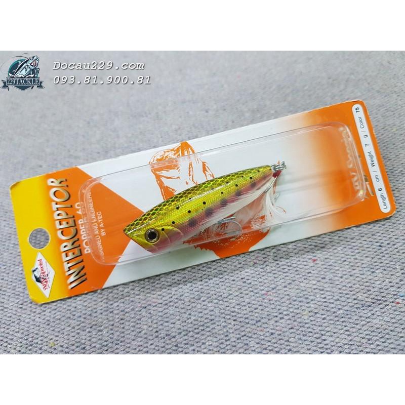 Mồi Popper Interceptor
