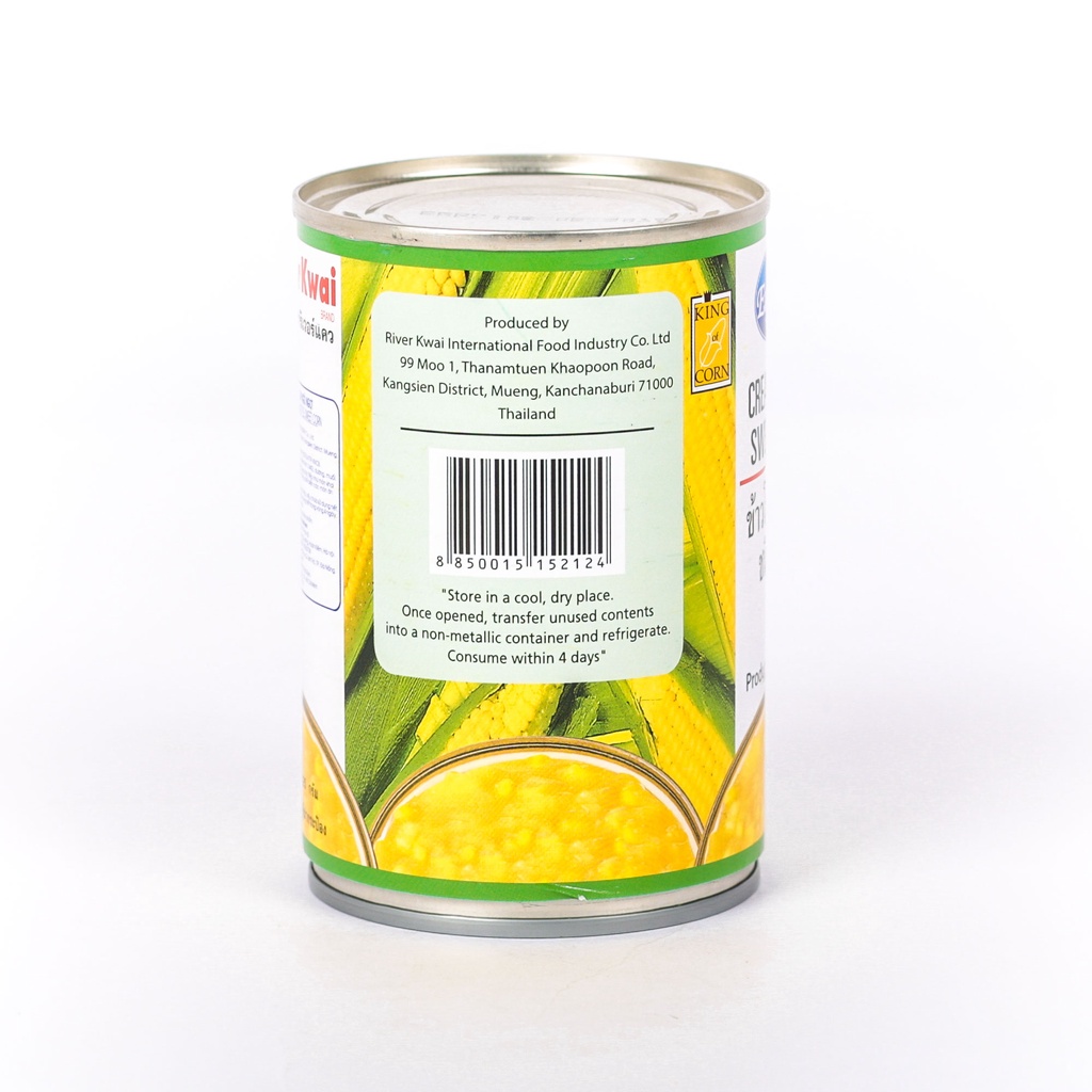 Súp ngô ngọt Eufood River Kwai 425g - EUFOOD Việt Nam - Món Ăn Nhanh, Khai Vị,Tráng Miệng Từ Thái Lan