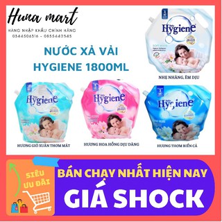Nước xả vải Hygiene Thái Lan 1800ml dạng túi