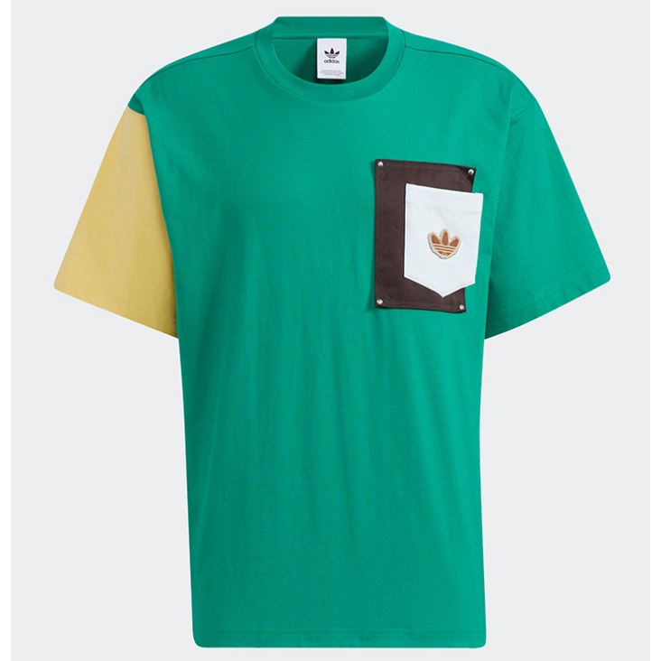 Áo Thun Nam Nữ Ngắn Tay 100% Adidas Series Cỏ Ba Lá Đơn Giản HC0343