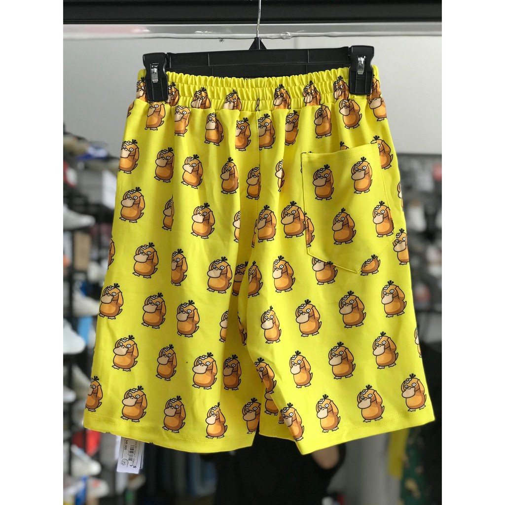 Quần short hoạt hình unisex - kèm ảnh thật (gin store)