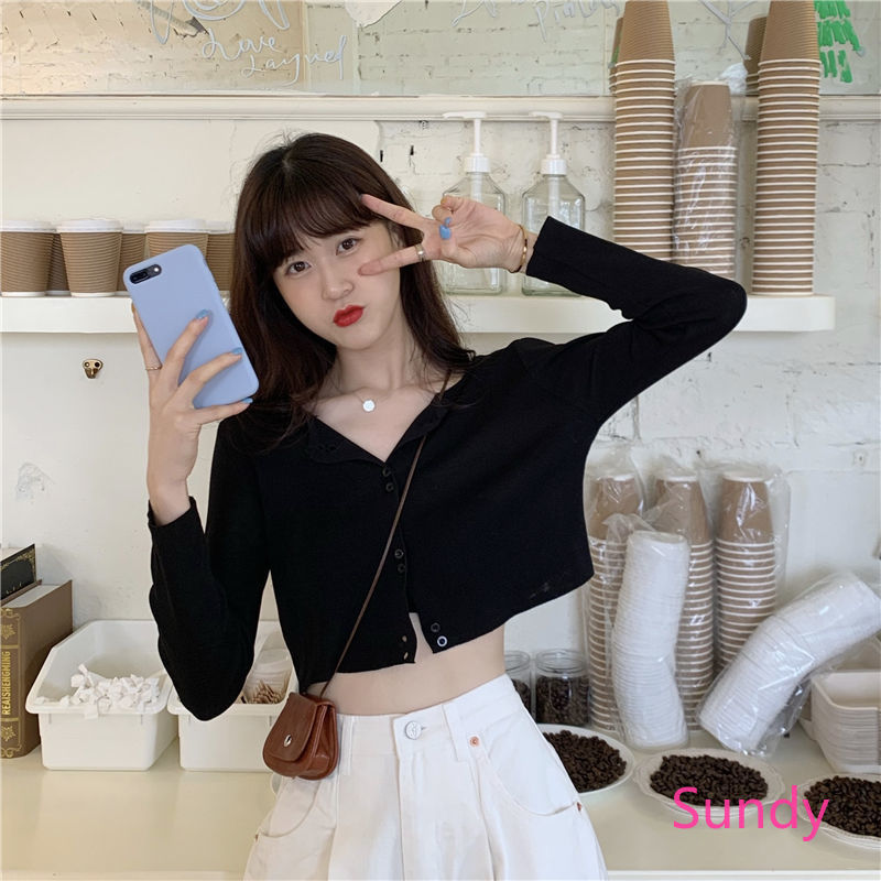 Áo Cardigan Dệt Kim Tay Dài Chống Nắng Thời Trang Mùa Hè Dành Cho Nữ