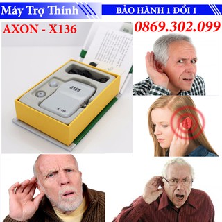 Máy Trợ Thính - Trợ Điếc Dành Cho Mọi Lứa Tuổi Axon X136 Cao Cấp