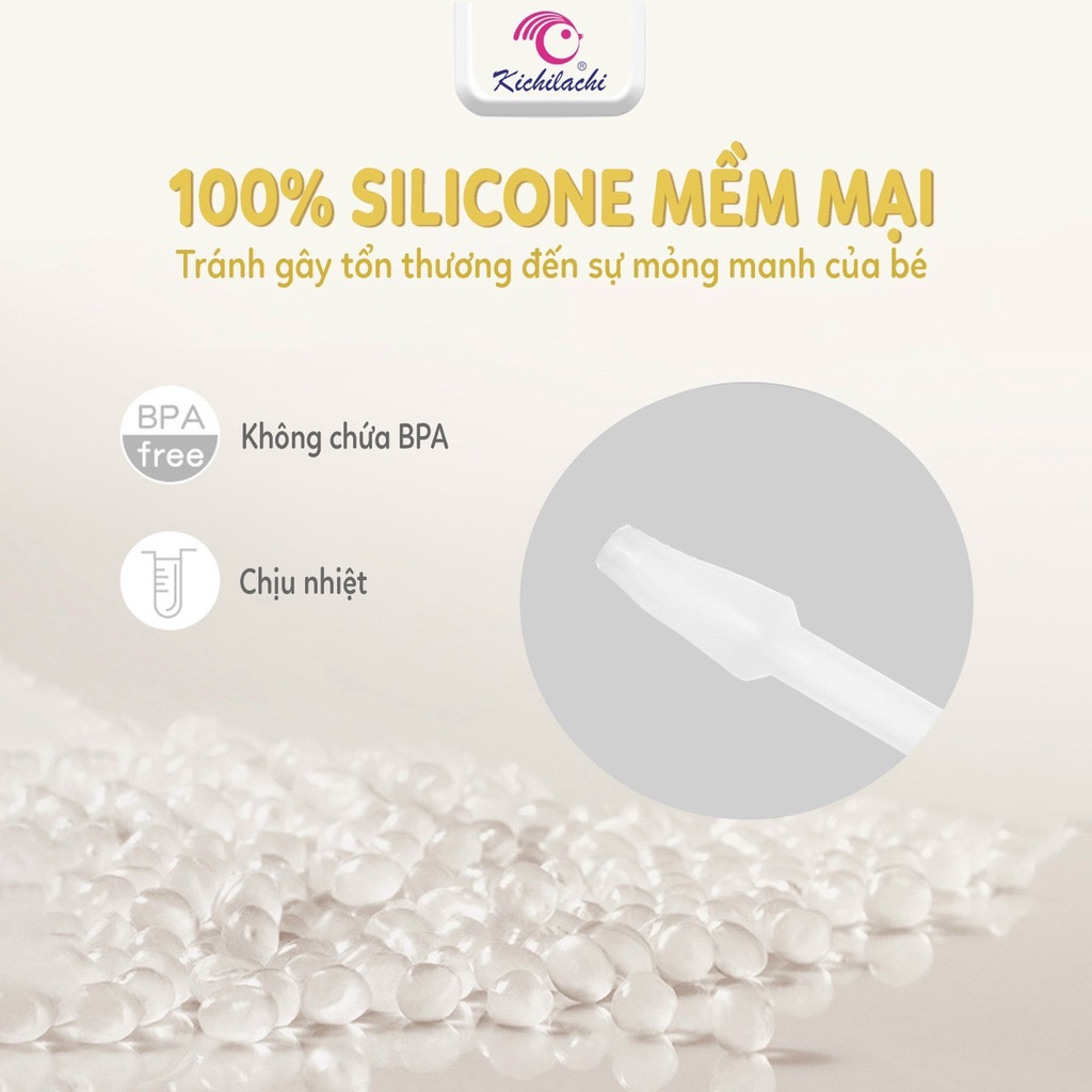 Dụng cụ hút mũi cho bé Nasal KICHILACHI chính hãng