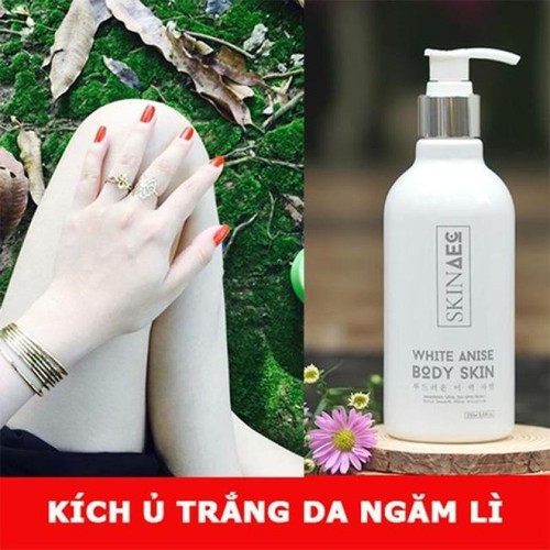 1 CHAI SỮA TẮM KÍCH TRẮNG TOÀN THÂN - BẬT NGAY 3 TÔNG CHỈ SAU 1 LẦN TẮM- 250 ml 1 C