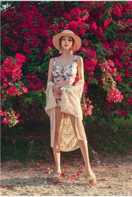 Bộ đồ bơi - Bikini 2 mảnh hoạ tiết hoa hottrend | BigBuy360 - bigbuy360.vn