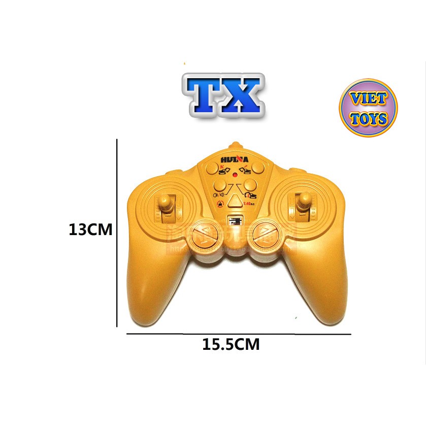 tx + rx máy xúc 15 kênh sóng 2.4GHZ