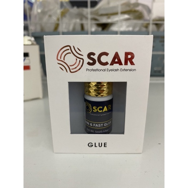 Keo nối mi Oscar chính hãng, Keo nối mi không cay siêu bền, 1 lọ 5ml, đủ màu Xanh, Tím, Đen