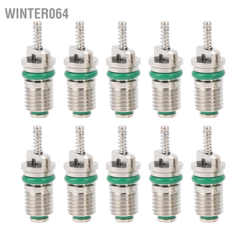 Winter064 10 cái Lõi van điều hòa không khí ô tô Kim chịu áp suất cao cho chất làm lạnh R134A