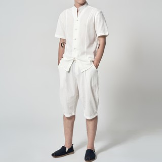 Bộ Quần Áo Đũi Nam ROUGH Cổ Tàu Cúc Tết, Chất Đũi Mềm, Mịn, Mát