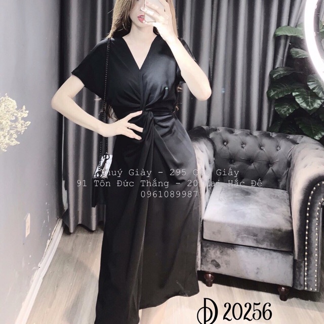 ĐẦM SUÔNG XOẮN NGỰC #bigsize 65-85kg (2 size: XL/ XXL)