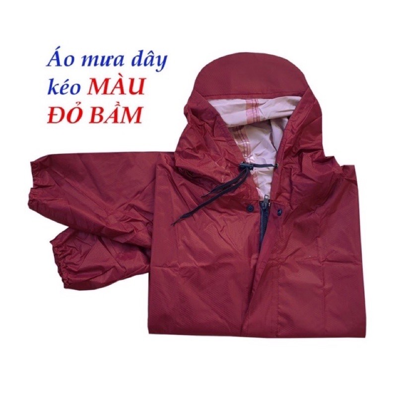 Áo mưa bít dây kéo