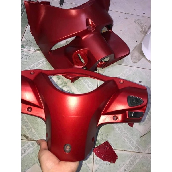 Decal 3 lớp màu đỏ nhám, chuyên dán đổi màu ô tô, xe máy