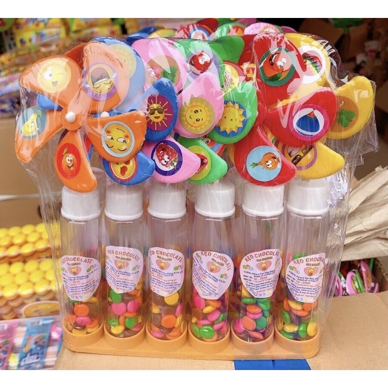 kẹo sô-cô-la chong chóng (1 cái)