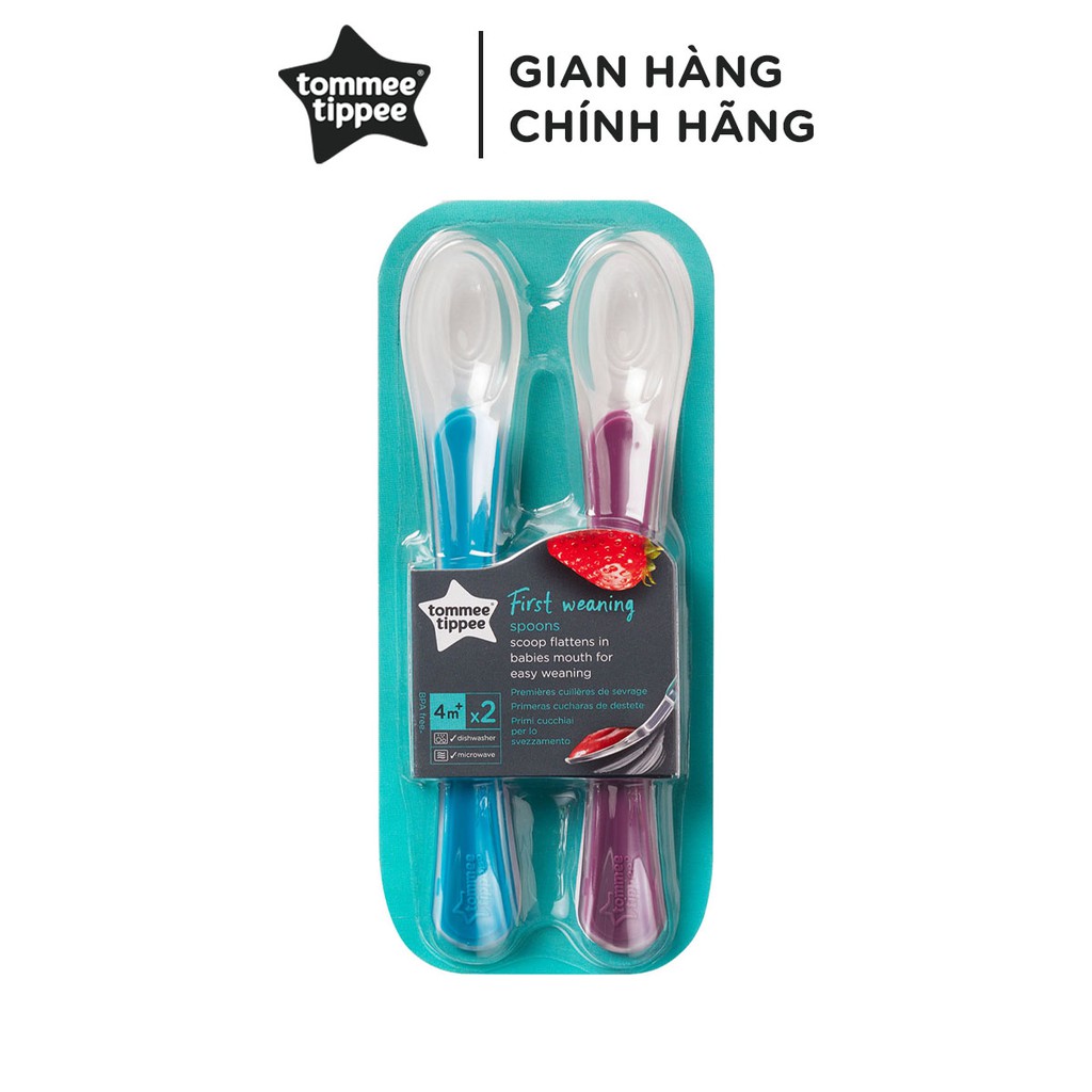 Thìa ăn dặm Tommee Tippee từ 4 tháng