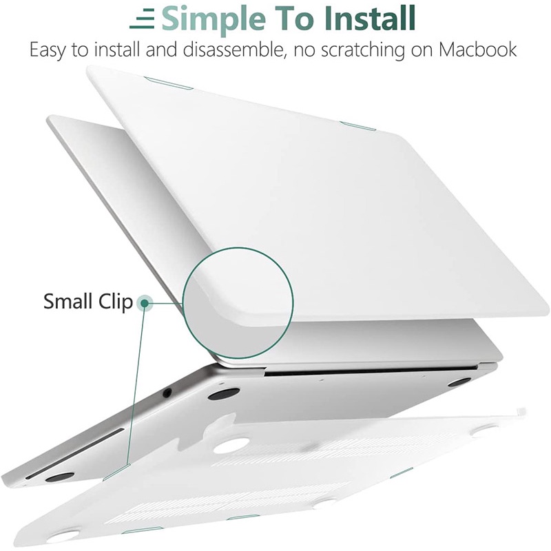Ốp Máy Tính Bảng Nhựa Cứng Mỏng Mặt Nhám Cho Macbook 2022 2020 2021 Air 15 A2941 Air M2 A2681M2 A2337 A2338