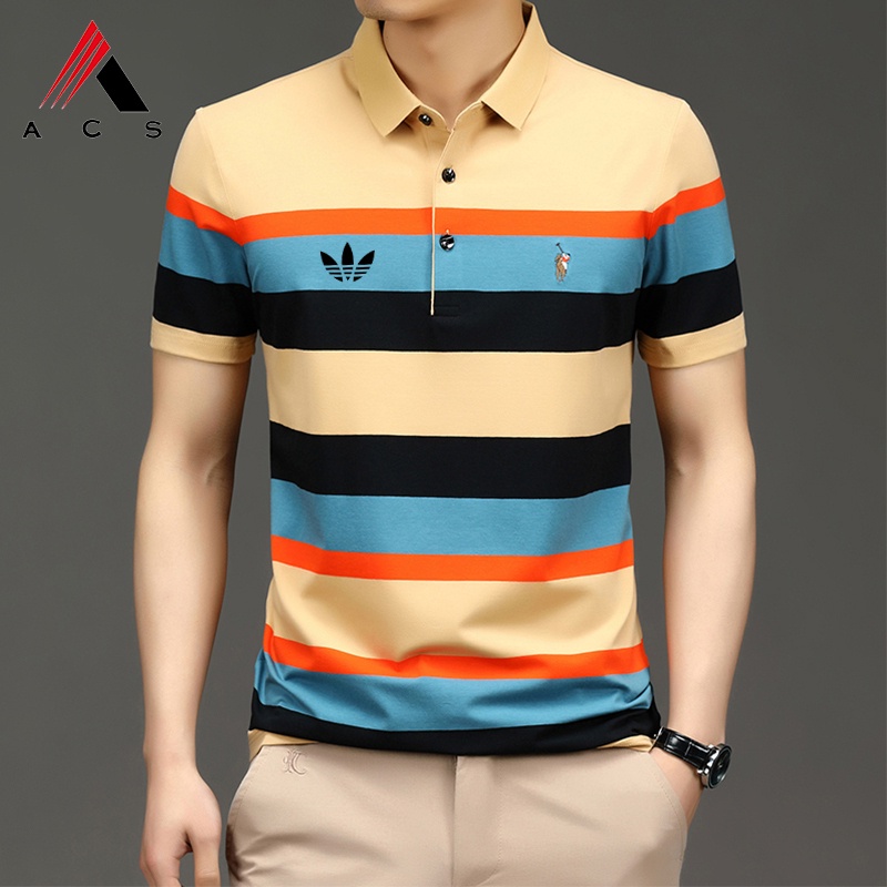 Áo Thun Polo Cotton Ngắn Tay Thời Trang Nam Cao Cấp