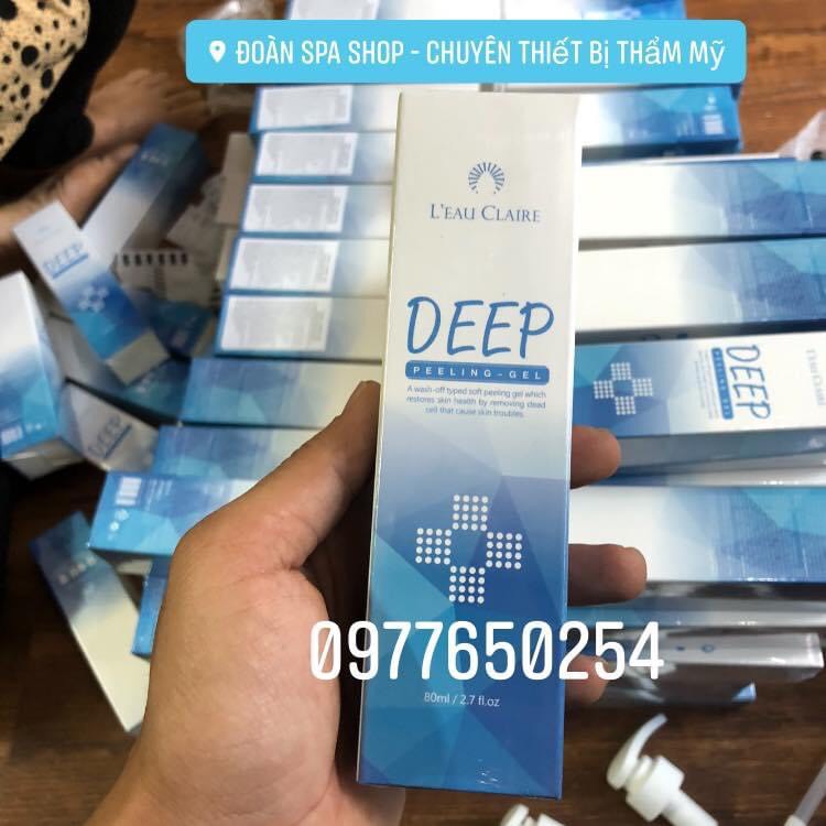 Tẩy da chết Deep Peeling Gel Leau Claire 80ml Hàn Quốc